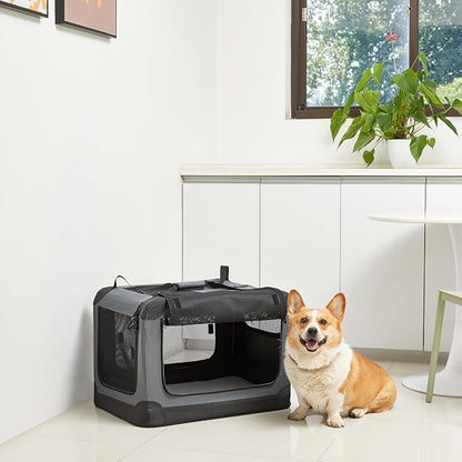 Amazon Basics Portable Folding Soft Dog Crate, Collapsible Travel Kennel - Image 7
