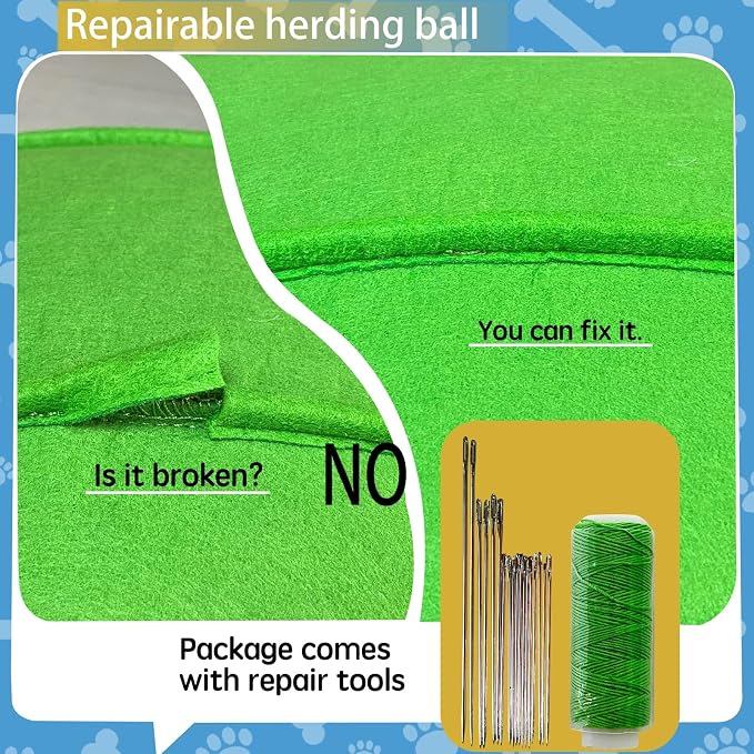 Herding Ball for Dogs, Dual Layered Herding Dog Ball Set for Australian Shepherd - Image 8