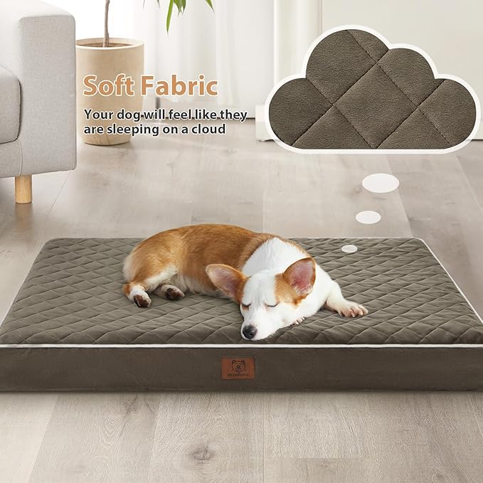 WNPETHOME Orthopedic Dog Bed Medium Size Dog, Waterproof Medium Dogs Bed - Image 2
