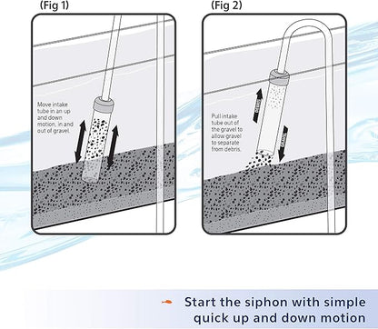 Aqueon Aquarium Siphon Vacuum Gravel Cleaner Medium - Image 5