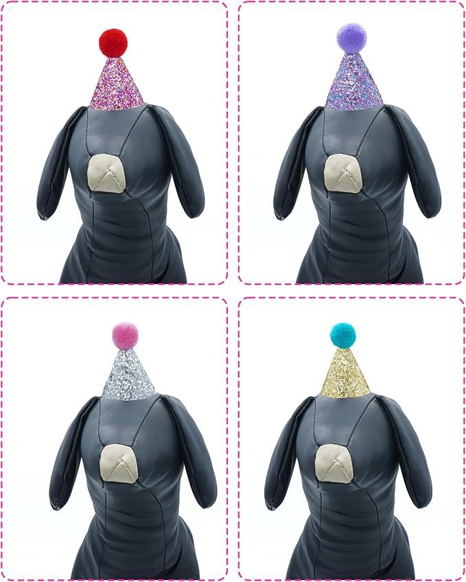 PET SHOW 10 Pack Mini Small Dog Hats - Image 4