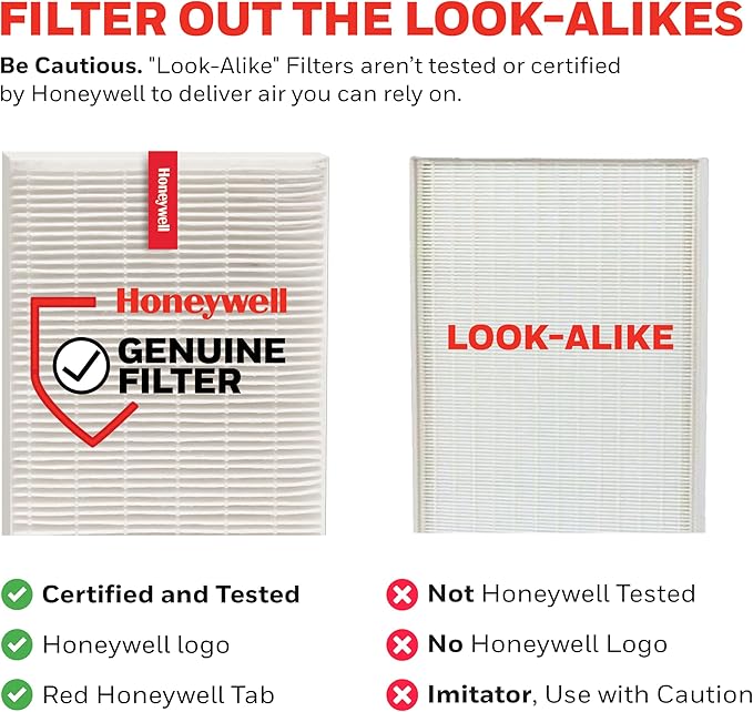 Honeywell HEPA Air Purifier Filter R, Pet Dander, and Dust - Image 7