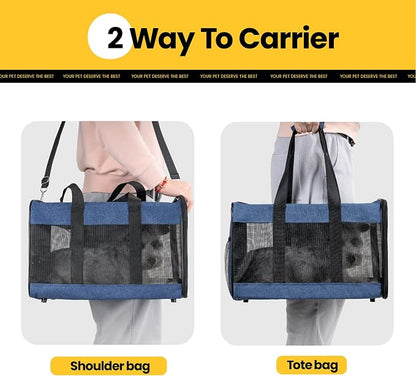 Dog Carrier Soft Sided, Large Cat Carrier - Image 6