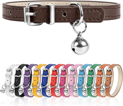 S Dog Collar for Small Dogs Adjustable Dog Collars Cat Collar for Small Medium by Engorgio