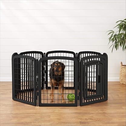 Amazon Basics 8-Panel Octagonal Plastic Pet Pen Fence Enclosure - Image 8