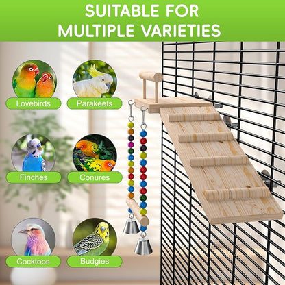 Bird Perches Platform Swing - Image 5