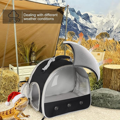 Bearded Dragon Travel Carrier, Lizards Carrier, Small Animal Travel Carrier - Image 3