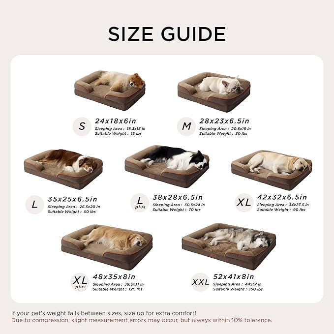 Bedsure XXL Orthopedic Dog Bed for Extra Large Dogs - Image 7