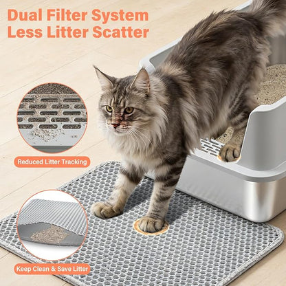 Stainless Steel Cat Litter Box - Image 4