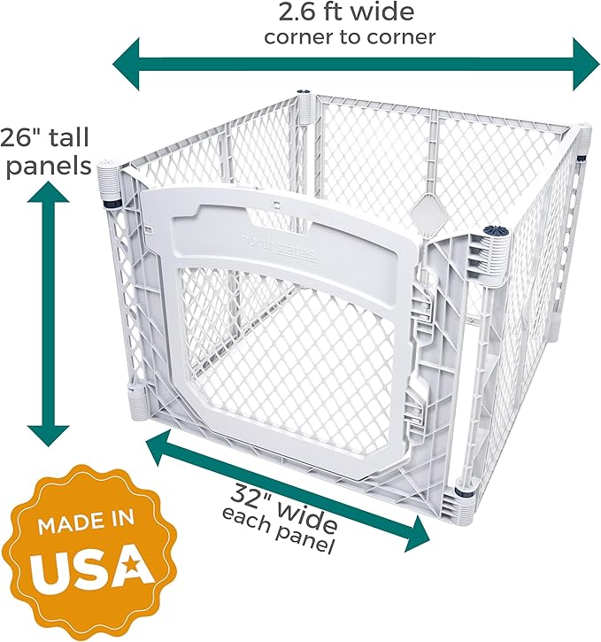 MyPet North States Petyard Plus: 3 Ft. Wide Folding Dog Playpen Indoor or - Image 7
