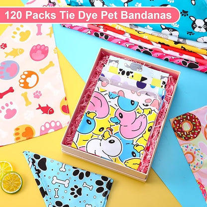Amylove 120 Pcs St. Patrick's Day Dog Bandanas Bulk Holiday Triangle Dog Pack - Image 5