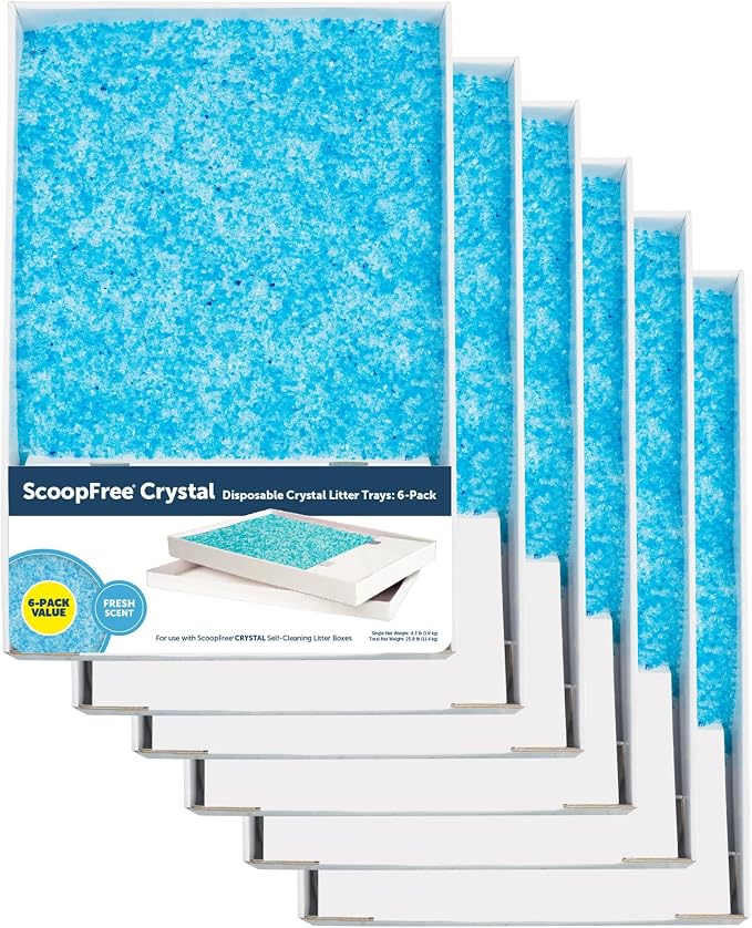PetSafe ScoopFree Disposable Crystal Cat Litter Tray by PetSafe