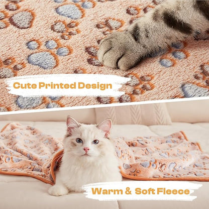 Luciphia 1 Pack 3 Blankets Super Soft Fluffy Premium Fleece Pet Blanket Flannel - Image 2