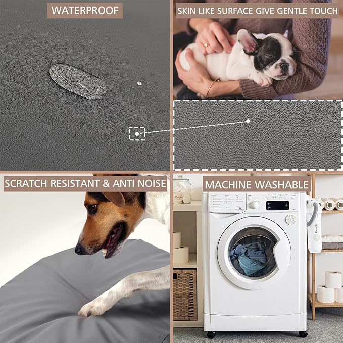 Dog Bed Cover Waterproof Machine Washable Replacement Mattress Protector Pet - Image 3