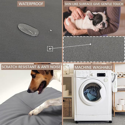 Dog Bed Cover Waterproof Replacement Machine Washable Covers - Image 3