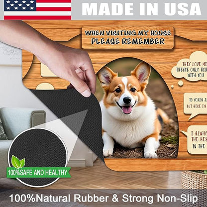 Personalized Dog Cat Mat with Name Photo Custom Placemat Feeding Mats - Image 4