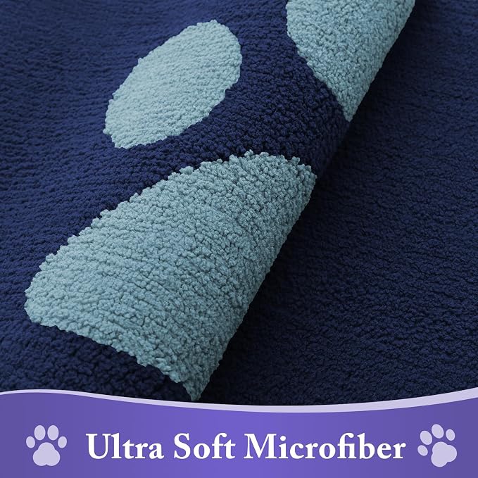 Buganda Dog Door Mat for Muddy Paws, Absorbent Dirt Trapper Washable Indoor - Image 3