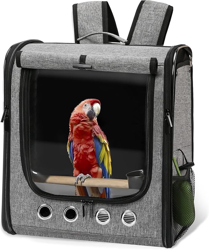 SUERTREE Bird Carrier Bag Bird Travel Cage by Suertree
