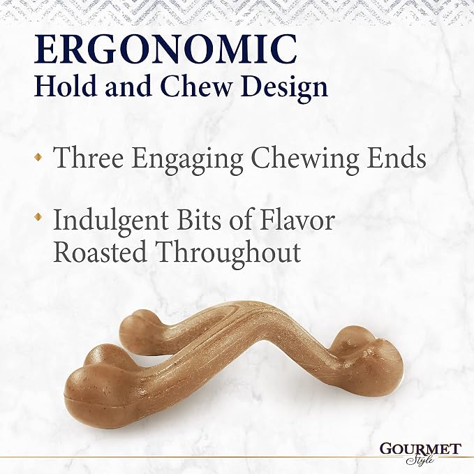 Nylabone Gourmet Style Wishbone Strong Chew Toy - Image 2