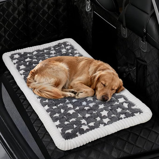 Car Back Seat Mat for Dog 53"x24" Dog Bed for Car Scratch Proof Non Slip Thick by Unknown
