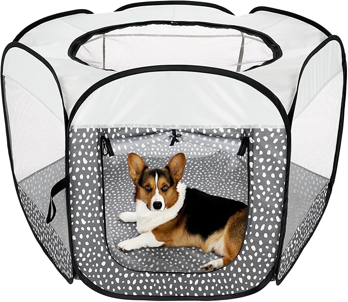 Furhaven Portable Dog Playpen Cat Tent, Pet Playground, Kennel Foldable Indoor by FurHaven
