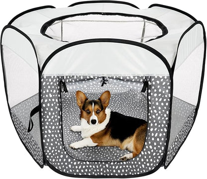 Furhaven Portable Dog Playpen Cat Tent, Pet Playground, Kennel Foldable Indoor by FurHaven