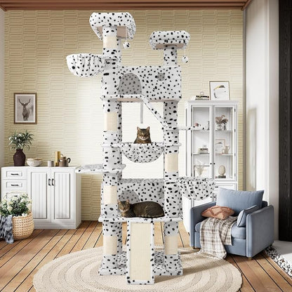SHA CERLIN 81in Multi-Level Tall Cat Tree Tower - Image 3