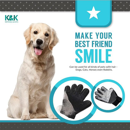 KENNELS & KATS Pet Grooming Gloves | Deshedding Glove - Image 5