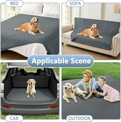 hyha Waterproof Dog Blanket, Soft Dog Bed Cover Pet Blankets, Waterproof Sofa - Image 6