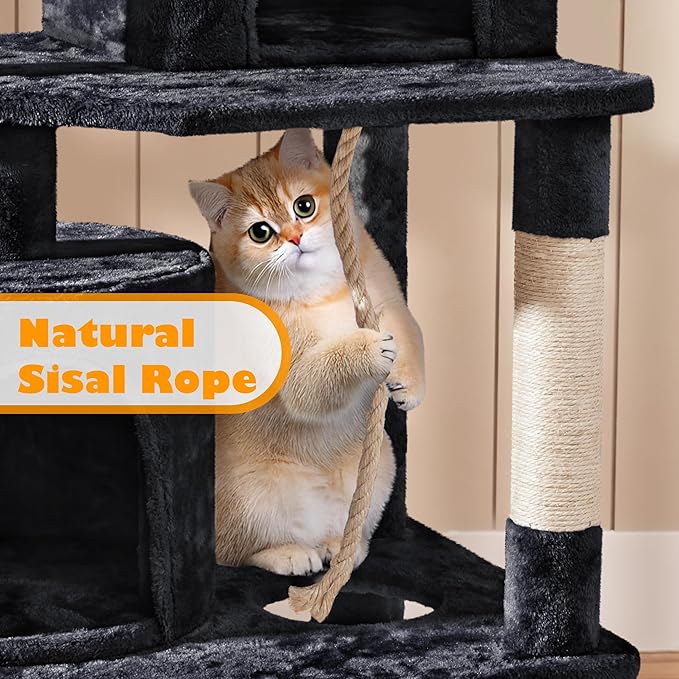Yaheetech Cat Tree, 70.5in Climbing Tower - Image 9
