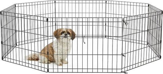 MidWest Homes for Pets Folding Metal Puppy / Dog Exercise Pen, Indoor/Outdoor by NewWorldPetProducts