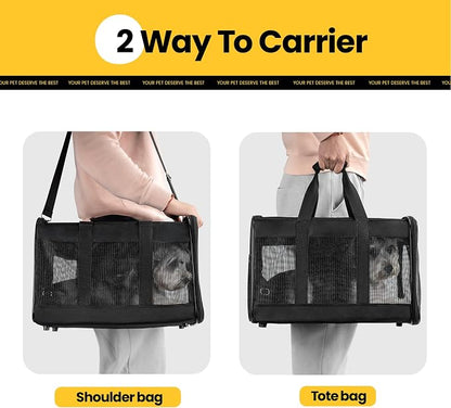 Cat Carrier Airline Approved, Soft-Sided Dog Carrier - Image 7