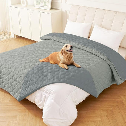 hyha Waterproof Dog Bed Blanket, Soft Pet Blankets, Waterproof Couch Cover by hyha