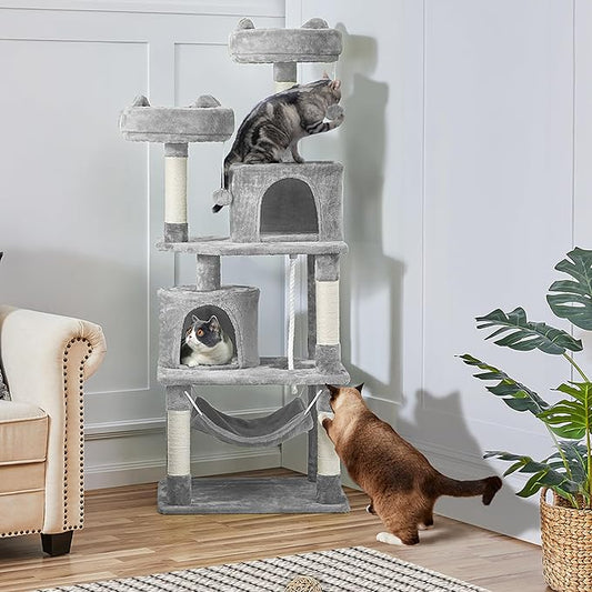 Topeakmart 62.2 inches Cat Tree - Image 2