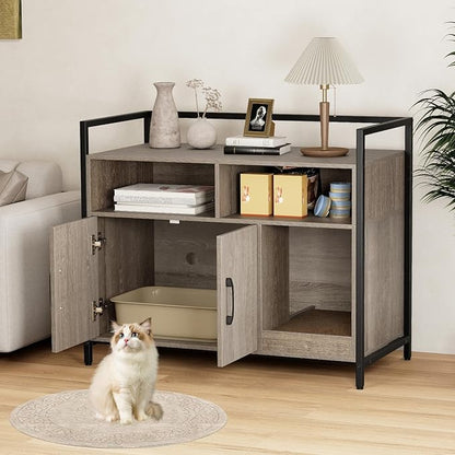 Giantex Cat Litter Box Enclosure - Image 2