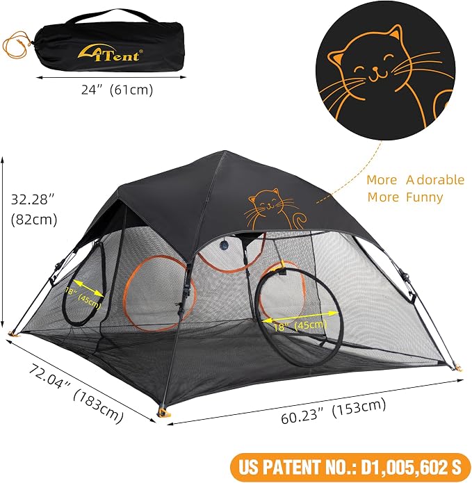 Outdoor Cat Play Tent for Indoors and Outdoors - Image 6