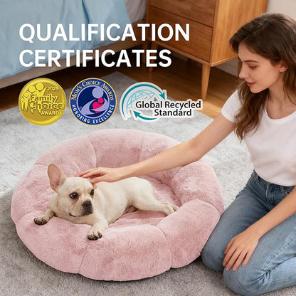 OhGeni 31 inches Calming Donut Orthopedic Dog & Cat Bed - Image 5