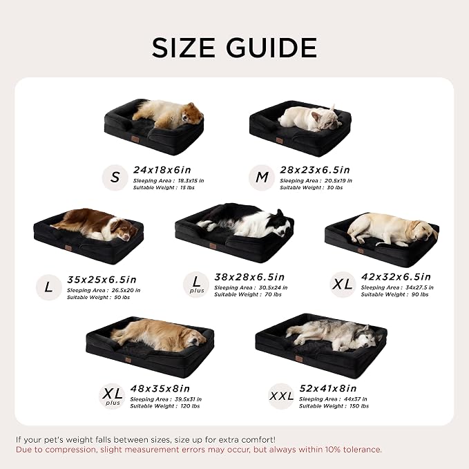 Bedsure Orthopedic Dog Beds for Small Dogs - Image 7