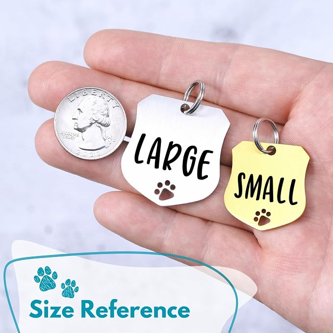 Ultra Joys Dog Tags Personalized - Image 4