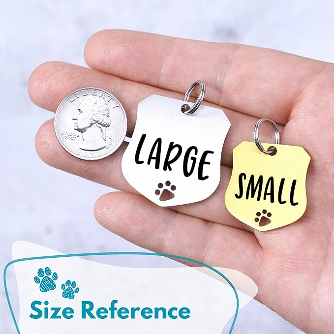 Ultra Joys Dog Tags Personalized - Image 4