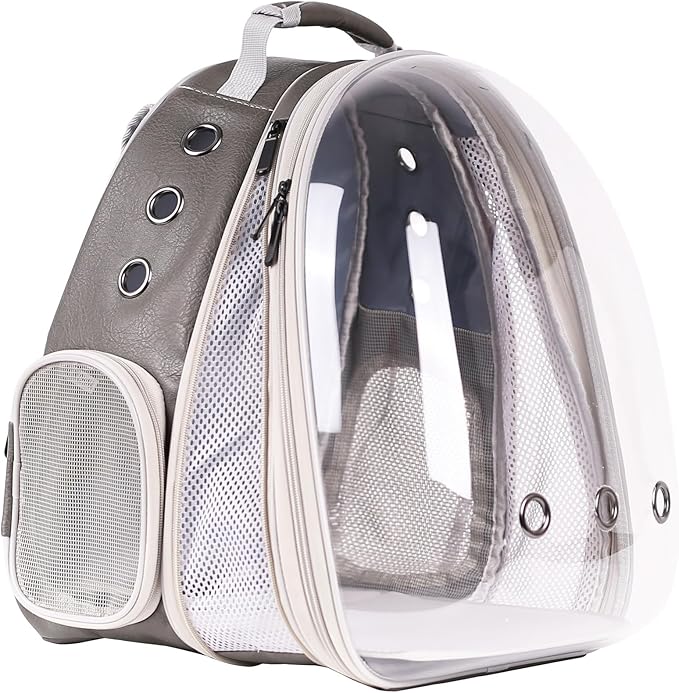 Front Extension Cat Backpack Carrier Cage by halinfer