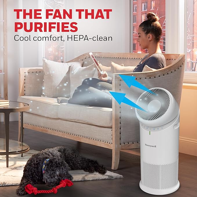 Honeywell Allergen Plus™ 3-in-1 HEPA Air Purifier - Image 4