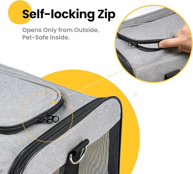 Dog Carrier Soft Sided, Large Cat Carrier - Image 3