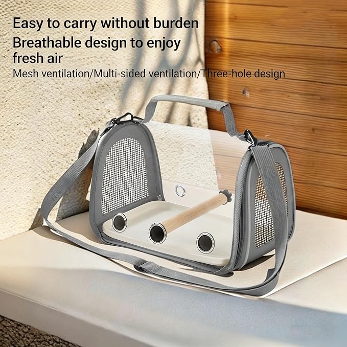 Portable Bird Travel Carrier - Image 7