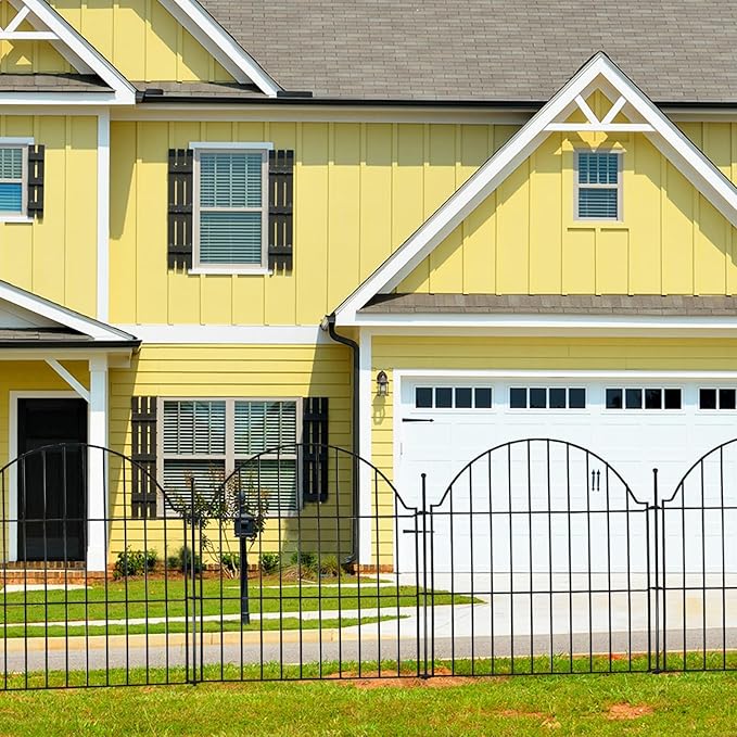 Decorative Metal Garden Fence - Image 9