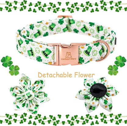 Lionheart glory St. Patrick's Day Dog Collar - Image 3