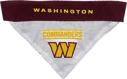 Pets First unisex adult NFL Pet Bandana, Washington Commanders, Large-Extra - Image 2