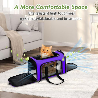 Soundy Dog Carrier Cat Carriers Airline Approved Pet Carrier - Image 6
