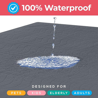 Utopia Bedding Washable Underpads 34" x 36", Waterproof Reusable Heavy - Image 6