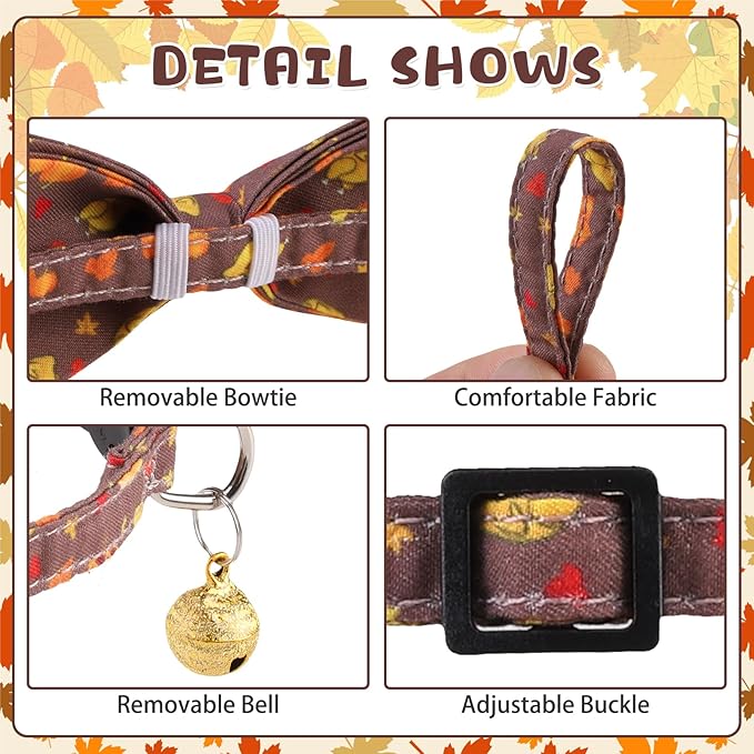 KOOLTAIL Cat Collar with Bow Tie and Bell - Image 4